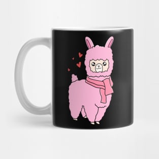 Pink Llama Mug